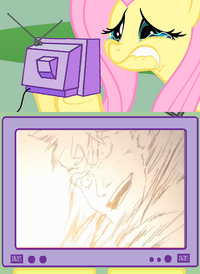 Fluttercry / Characters Watching Tv