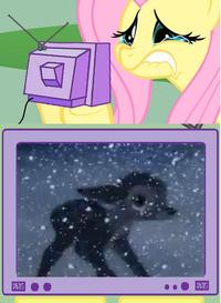Fluttercry / Characters Watching Tv