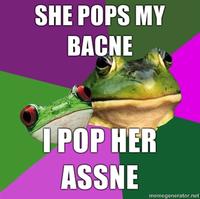 Foul Bachelorette Frog