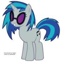 DJ P0N-3 / Vinyl Scratch
