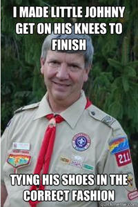 Harmless Scout Leader / Creepy Scoutmaster
