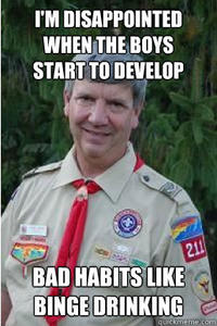 Harmless Scout Leader / Creepy Scoutmaster