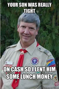 Harmless Scout Leader / Creepy Scoutmaster