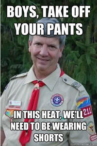 Harmless Scout Leader / Creepy Scoutmaster