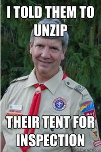 Harmless Scout Leader / Creepy Scoutmaster