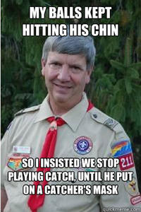 Harmless Scout Leader / Creepy Scoutmaster