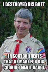 Harmless Scout Leader / Creepy Scoutmaster