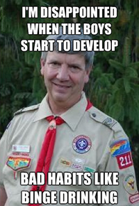 Harmless Scout Leader / Creepy Scoutmaster
