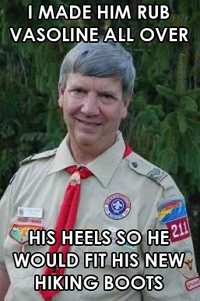 Harmless Scout Leader / Creepy Scoutmaster
