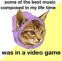 Hipster Kitty