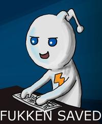 Fukken saved