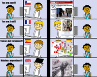 Argentina is white