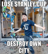 Angry Vancouver Fan / Angry Asian Rioter