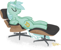 Sitting Lyra