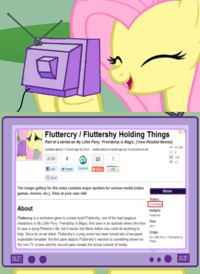 Fluttercry / Characters Watching Tv