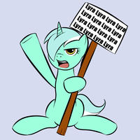 Sitting Lyra