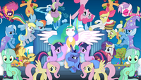 Sitting Lyra