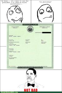 Obama Rage Face / Not Bad