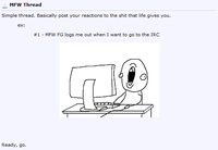 My Face When / >mfw