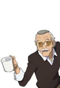 Stan Lee Asking for Coffee