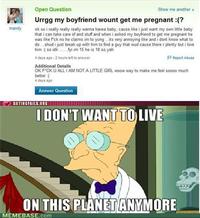 I Don't Want to Live on This Planet Anymore