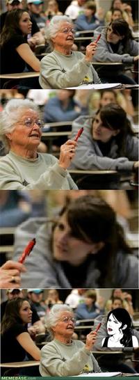Senior College Student