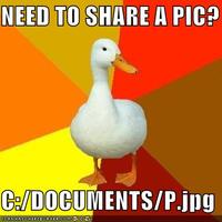 Technologically Impaired Duck