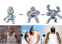 Celebrity Pokemon Evolutions