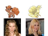 Celebrity Pokemon Evolutions