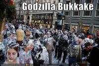 Godzilla Bukkake