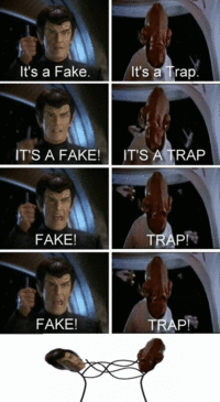 It's a Fake!