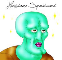 Handsome Squidward/Squidward Falling