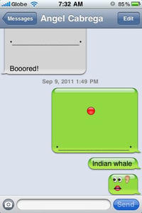 iPhone Whale