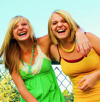 Girls Laughing