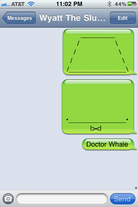 iPhone Whale