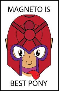 Magneto / MagNEIGHto (My Little Pony Crossover)