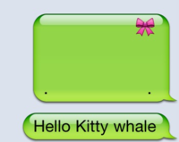 iPhone Whale
