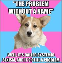 Critical Feminist Corgi