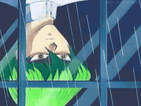 Season 0 Kaiba Staring At the Rain Through a Window