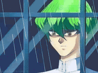 Season 0 Kaiba Staring At the Rain Through a Window