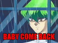 Season 0 Kaiba Staring At the Rain Through a Window