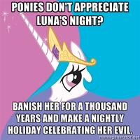 Trollestia / Molestia / Tyrant Celestia