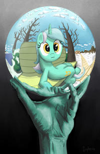 Sitting Lyra