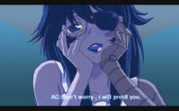 Mirai Nikki Yandere Face/ “Ecstatic Yandere Pose” (恍惚のヤンデレポーズ)