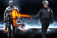 Casually Pepper Spray Everything Cop