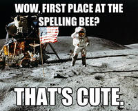 Unimpressed Astronaut