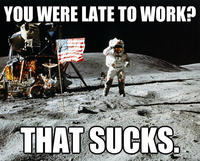 Unimpressed Astronaut