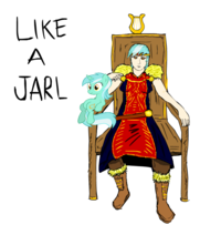 Sitting Lyra