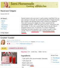 Food Network Recipe Reviews