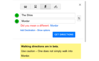 One Does Not Simply Walk into Mordor